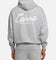 Carre Prestige Script Hoodie Grey Marle
