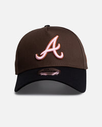 New Era Atlanta Braves 9Forty A-Frame Snapback Walnut