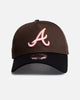 New Era Atlanta Braves 9Forty A-Frame Snapback Walnut