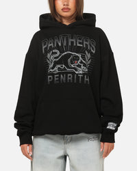 Bleacher Athletic Penrith Panthers NRL Adult Club Wreath Hoodie Black