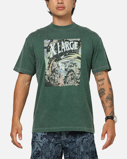 X-Large Comic T-Shirt Green