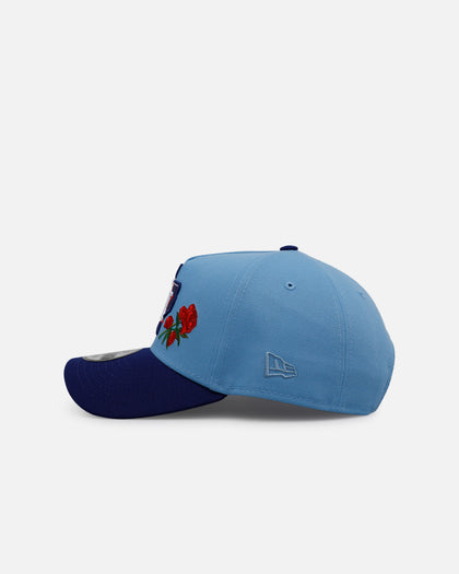 New Era Texas Rangers 'Rose Emblem' 9FORTY A-Frame Snapback Official Team Color