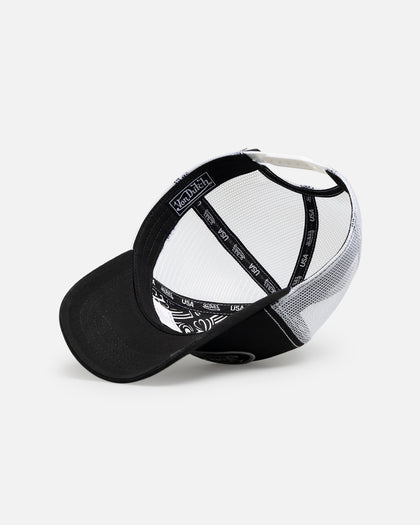 Von Dutch Originals Trucker Snapback Black/White