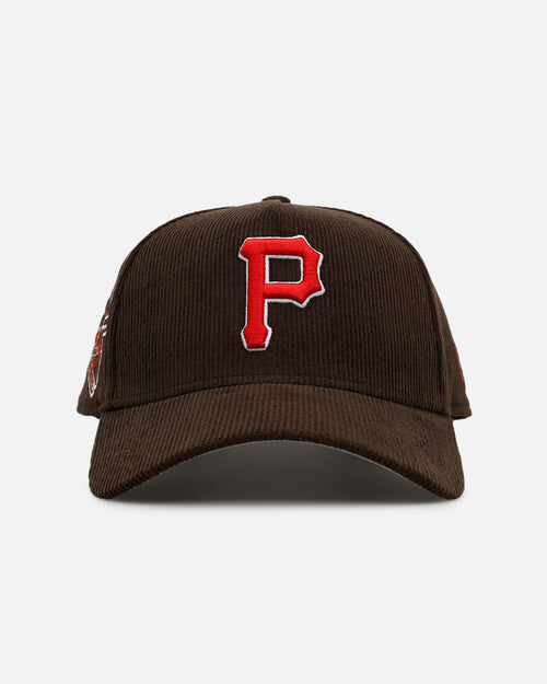 New Era Pittsburgh Pirates 'Walnut Cord' 9FORTY A-Frame Corduroy Snapback Walnut