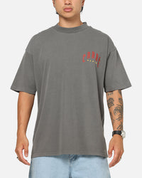 Carre Tiger Glow T-Shirt Washed Charcoal