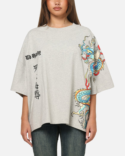 Ed Hardy Fireborn T-Shirt Grey Marle