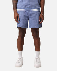 XXIII Danny Knit Shorts Floral Blue