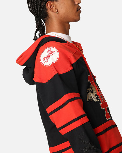 47 Brand Los Angeles Dodgers 'Year Of The Dragon' Lacer Hoodie Jet Black