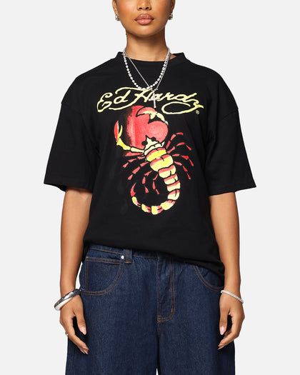 Ed Hardy Scorpion T-Shirt Black