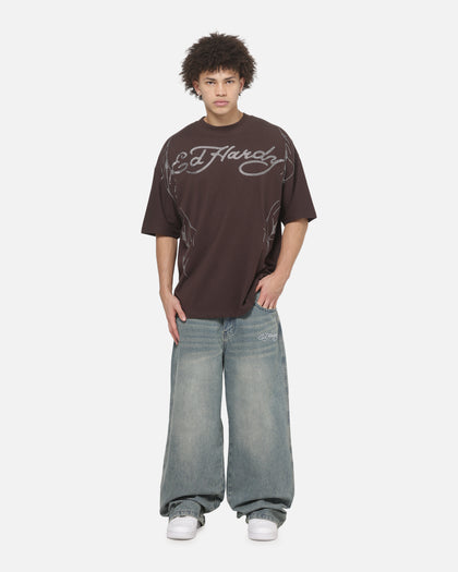 Ed Hardy Fireborn Jeans Mid Blue Denim