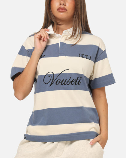 Vouseti Post Game Polo Shirt Blue