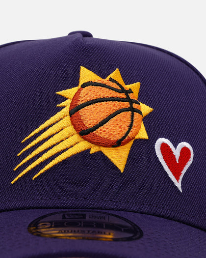 New Era Phoenix Suns 'Team Color Hearts' 9FORTY A-Frame Snapback Official Team Color