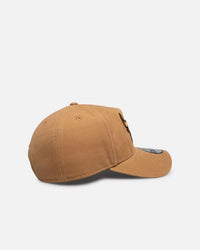 New Era Chicago Bulls "Toasted Grain" 9Forty A-Frame Snapback Walnut