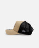 New Era Houston Astros 'Vintage Truckers' 9FORTY A-Frame Trucker Snapback Vegas Gold