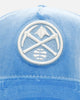New Era Denver Nuggets 'Sky Velvet' 9FORTY A-Frame Snapback Sky Blue