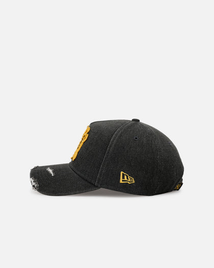 New Era New York Yankees 'Distressed Denim 2.0' 9FORTY A-Frame Strapback Black