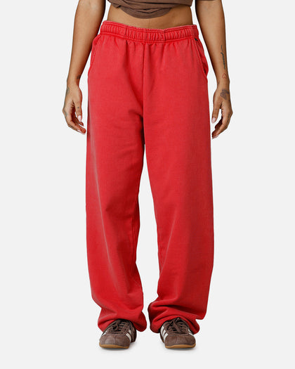 American Thrift Jogger Pants Washed Red