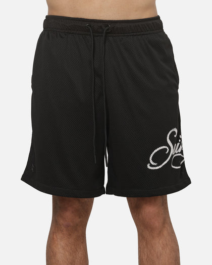 Saint Morta Scripted Mesh Shorts Black