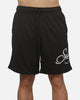 Saint Morta Scripted Mesh Shorts Black