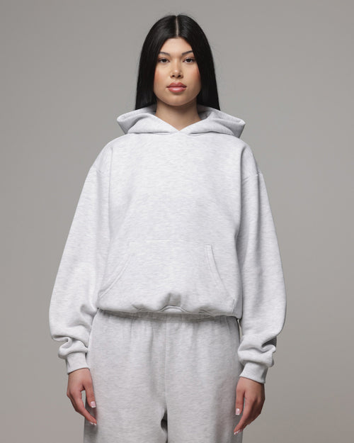 American Thrift Women's Classic Hoodie Grey Heather