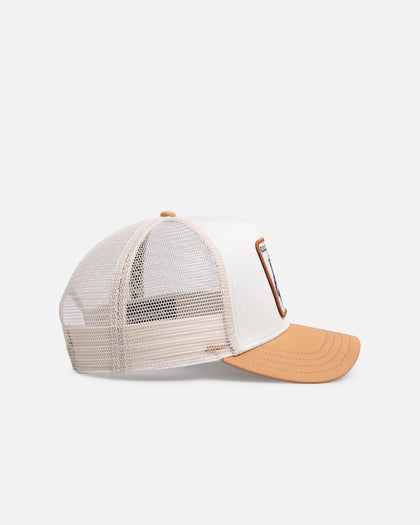 Goorin Bros The Goat Trucker Snapback White/Gold