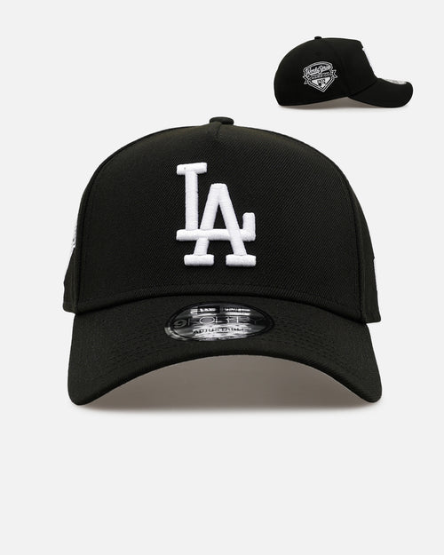 New Era Los Angeles Dodgers '2025 World Series Champions' 9FORTY A-Frame Snapback Black/White