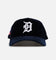 New Era Detroit Tigers 'Velvet Official Team Color' 9FORTY A-Frame Snapback Navy