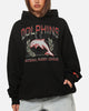 Bleacher Athletic Dolphins NRL Adult Club Wreath Hoodie Black