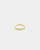 Raising Hell Women's Braided Ring Gold