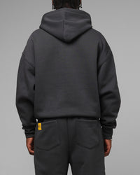 Loiter Hybrid Hoodie Charcoal