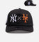 New Era New York Yankees Vs. New York Mets 'MLB Rivals' 19TWENTY Snapback Black