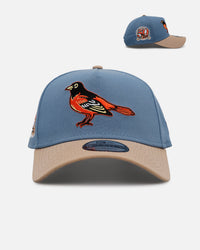New Era Baltimore Orioles 'Easy Breezy' 9FORTY A-Frame Snapback Blue/Tan