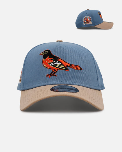 New Era Baltimore Orioles 'Easy Breezy' 9FORTY A-Frame Snapback Blue/Tan