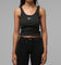Loiter Women's Hybrid Scoop Neck Tank Charcoal