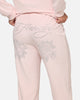 Ed Hardy Women's Rhinestone Trackpants Pink