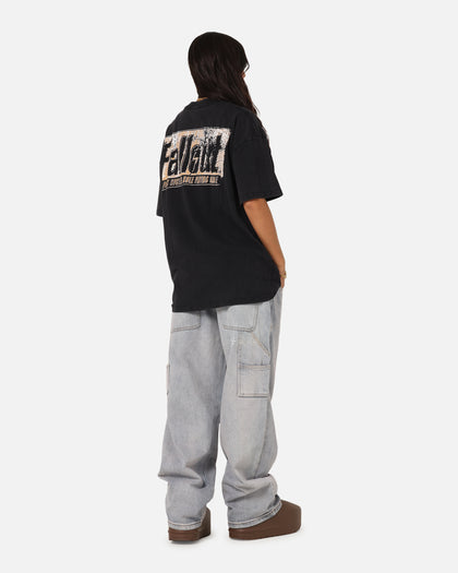 73Studio X Fallout '97 Fallout Vintage T-Shirt Black Acidwash