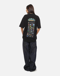 73Studio X Warcraft How Big Is Your Sack T-Shirt Black Acidwash