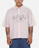 Adidas Originals Poplin AOA Button Up Shirt Red