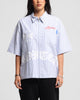 Loiter Chopper Work Shirt Blue/White
