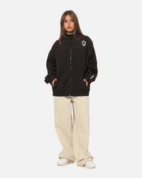 Bleacher Athletic Brisbane Broncos NRL Midweight Spray Jacket Black