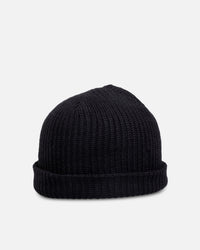 S Double Red Cube Low Beanie Black