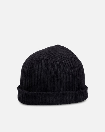 S Double Red Cube Low Beanie Black