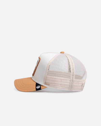 Goorin Bros The Goat Trucker Snapback White/Gold