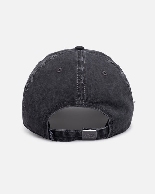 Von Dutch Flames Dad Strapback Washed Black
