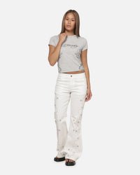 Ed Hardy Women's Jewelled Jeans White