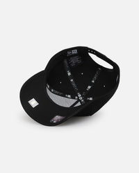 New Era Philadelphia 76ers 'NBA Black & Gold Embroidery' 9FORTY A-Frame Snapback Black/Gold