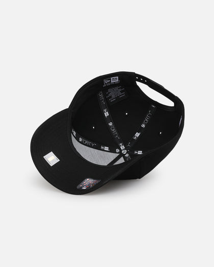 New Era Philadelphia 76ers 'NBA Black & Gold Embroidery' 9FORTY A-Frame Snapback Black/Gold