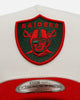 New Era Las Vegas Raiders 'Strawberry' 9FORTY A-Frame Snapback Chrome/Red