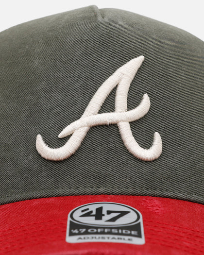 47 Brand Atlanta Braves 'Utilitarian' 47 Offside Strapback Moss