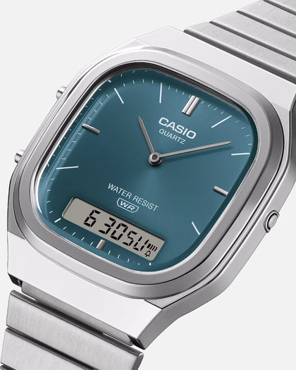 Casio AQ240E-3A Watch Silver